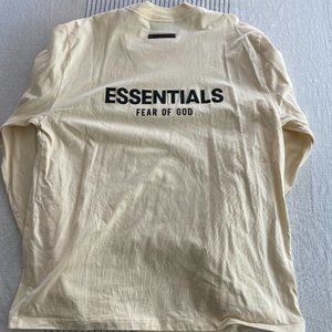 Fear of God Essentials Long Sleeve T-shirt Cream/Buttercream
